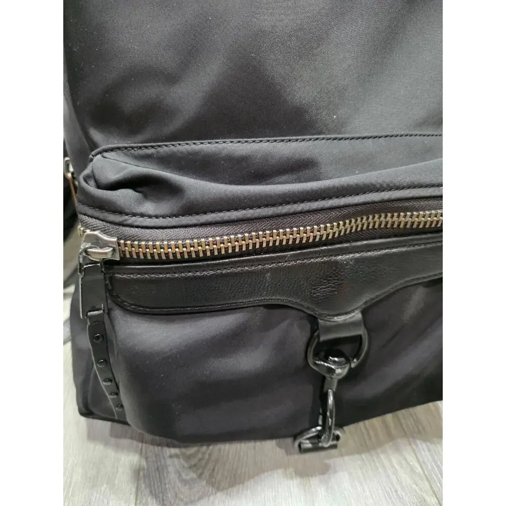 Rebecca Minkoff Nylon Backpack Large Black Women B000450